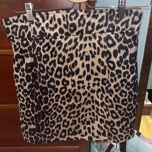 Cheetah skirt